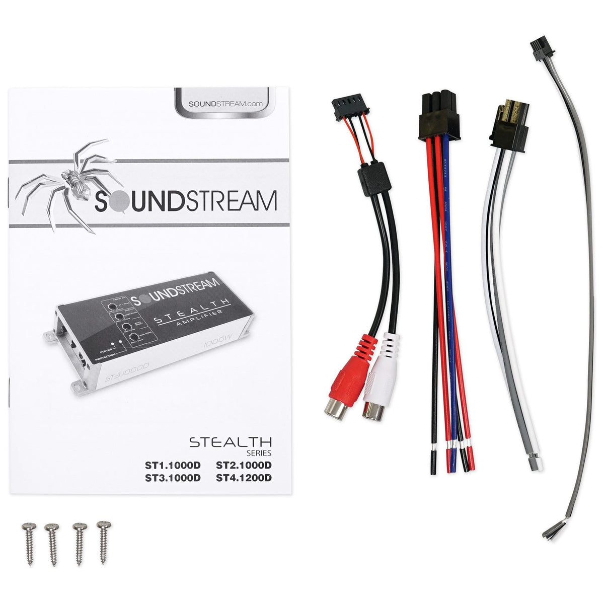 RWB90B Black + ST2.1000D Amplifier Bundle