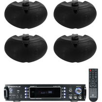 RPA60BT + D4-16 Black 4-Pack