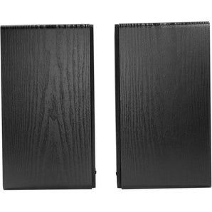 Rockville Bluetooth Home Receiver+(4) 6.5" Bookshelf Speakers+8" Subwoofer Sub + Rockville R14GSBR100 Red/Blk 14 Gauge 100' Ft. Mini Spool Car Audio Speaker Wire