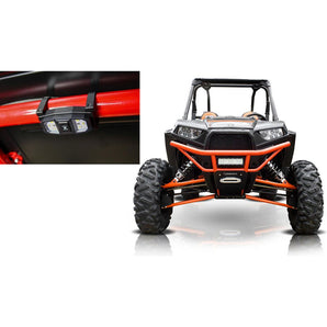 300 Lumens LED Dome Light+Cage Clamps+Billet Mount for 2014-Under Polaris RZR/XP