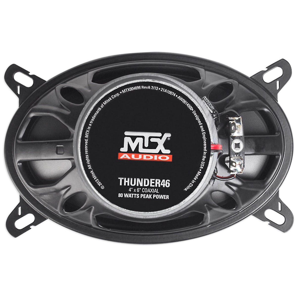 Thunder THUNDER46 Speaker Replacement Kit for Jeep Wrangler YJ 1987-1995