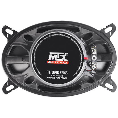 Thunder THUNDER46 Speaker Replacement Kit for Jeep Wrangler YJ 1987-1995