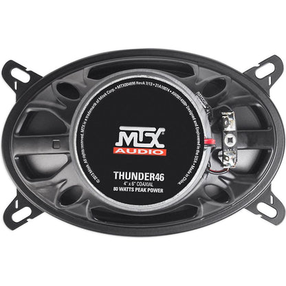 Thunder THUNDER46 Speaker Replacement Kit for Jeep Wrangler TJ 1997-2002