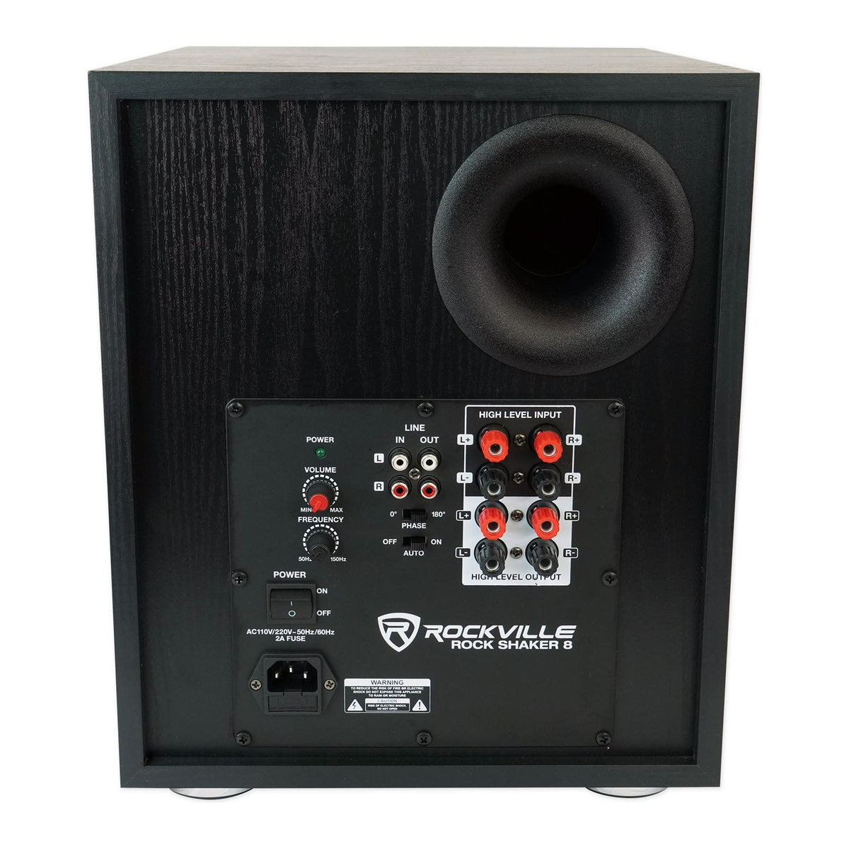 BluTube SG Tube Amplifier + (2) 8" PA Speakers + 8" Subwoofer