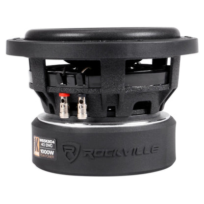 W65K9D4 6.5" Subwoofers 2‑Pack + KRYPTON M1 Mono Amp Bundle