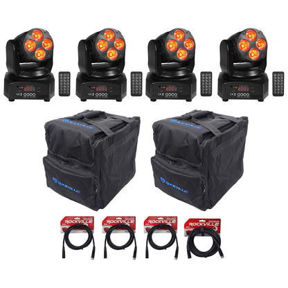 RockOn-7 4-Pack + RLB40 Lighting Bag Bundle