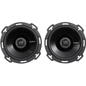 Pair Rockford Fosgate Punch P16 6" 110 Watt 2-Way Car Audio Speakers+OEM Adapter