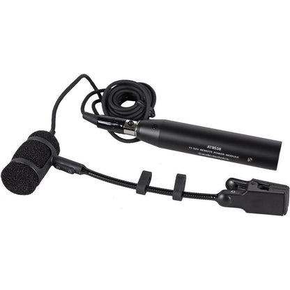 PRO 35 Condenser Clip-On Instrument Microphone Mic + Headphones