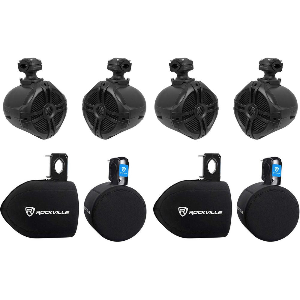RWB70B Black 2-Pack + RWBC 6.5" Covers Bundle