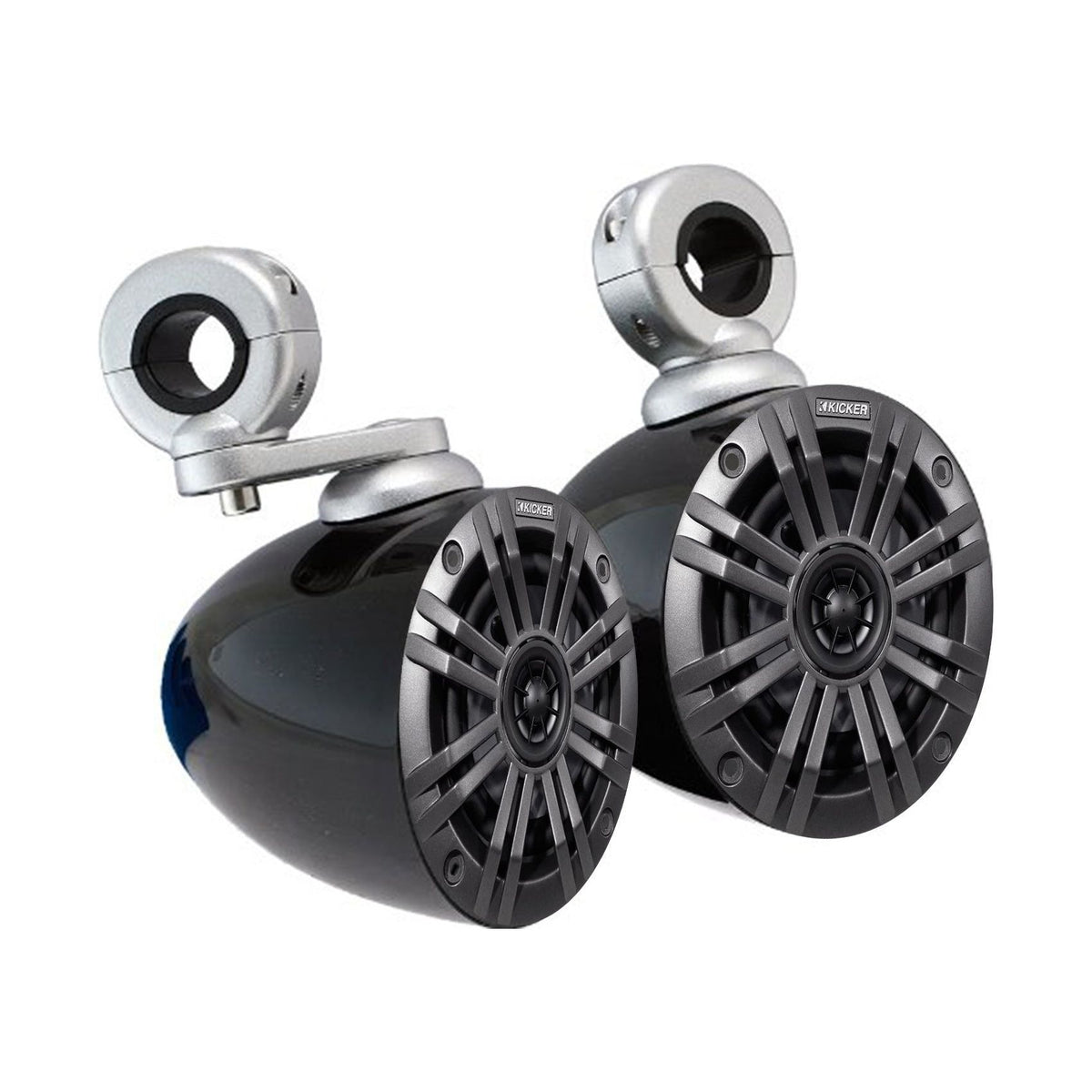 45KM42 4" Speakers + KMMTES Tower Enclosures, ATV/UTV/Cart