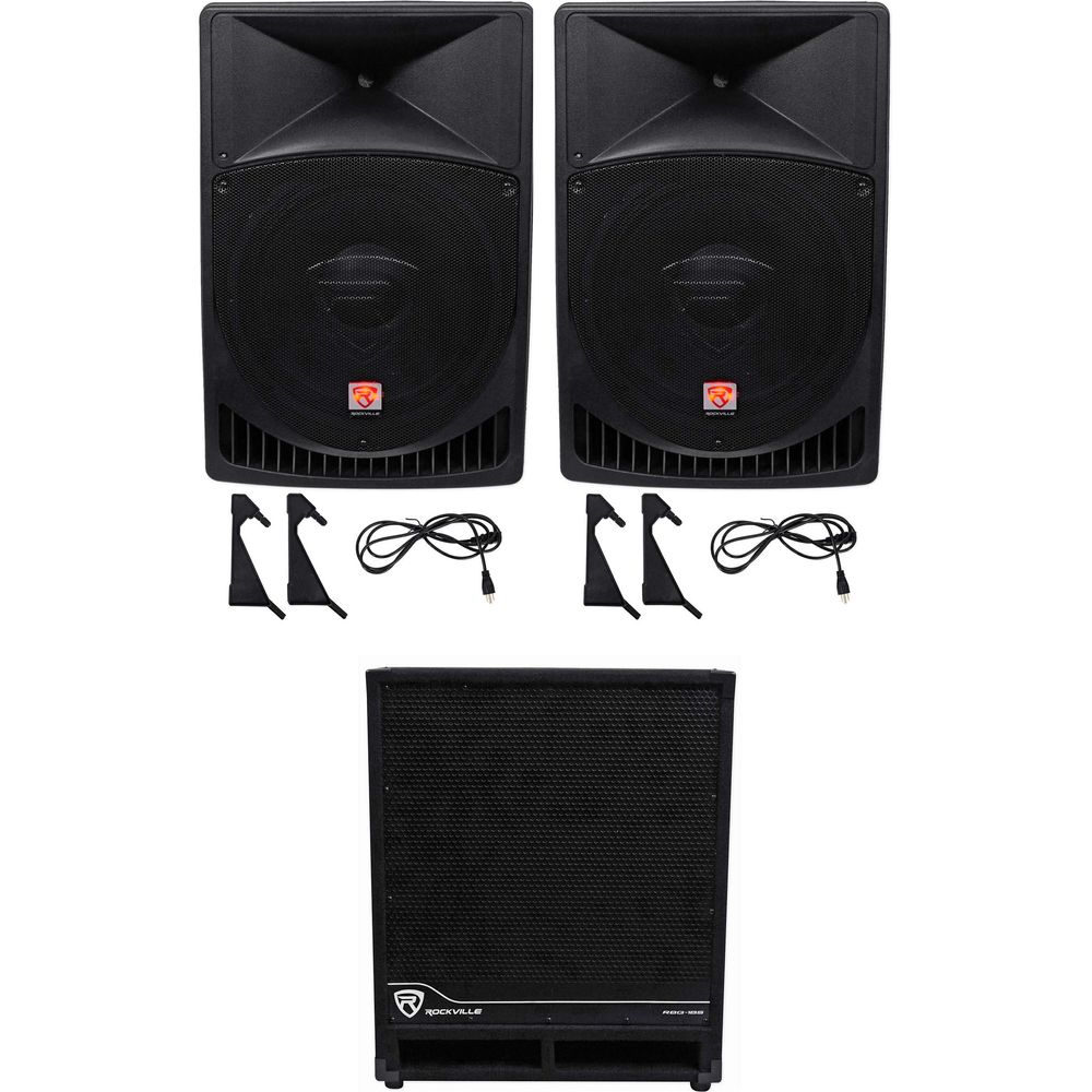 RPG15 2-Pack + RBG18S 18" Subwoofer Bundle