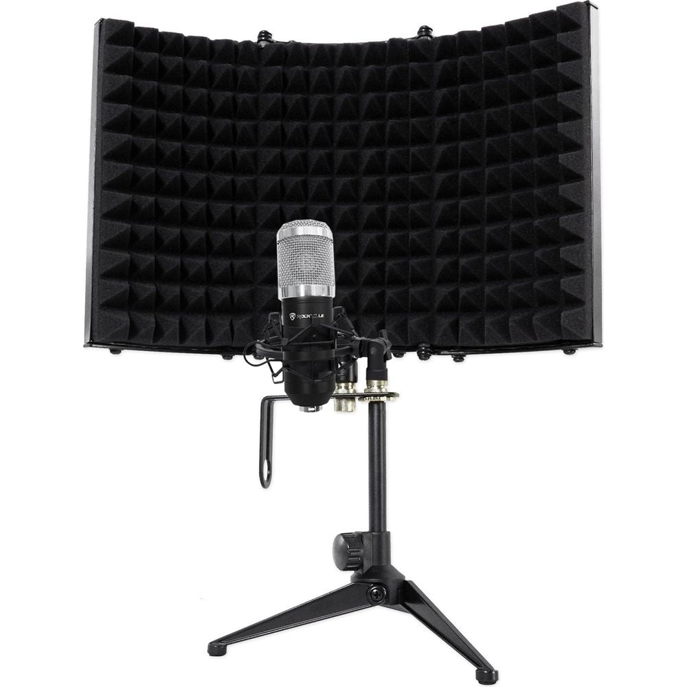RCM01 Pro Studio Recording Condenser Microphone Mic+Shock Mount+Shield