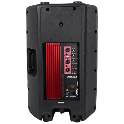 RPG15 15" Professional Powered 1,000 Watt 2-Way PA Speaker+Headset Mic
