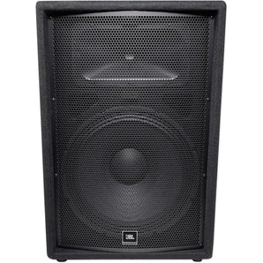 (2) JBL Pro JRX215 15" 2000w PA/DJ Speakers+Powered Mixer w/Bluetooth+Stands