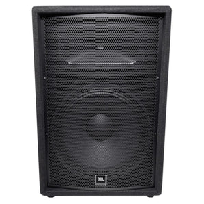 (2) JBL JRX215 2000 Watt 15" DJ Speakers + Totem Style Speaker Stands