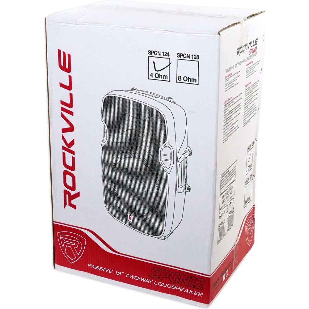SPGN124 2-Pack + RPA70WBT Karaoke Amplifier Bundle