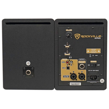 APM5C Classic Wood + RVSM1 Stands + RCM PRO Mic Bundle