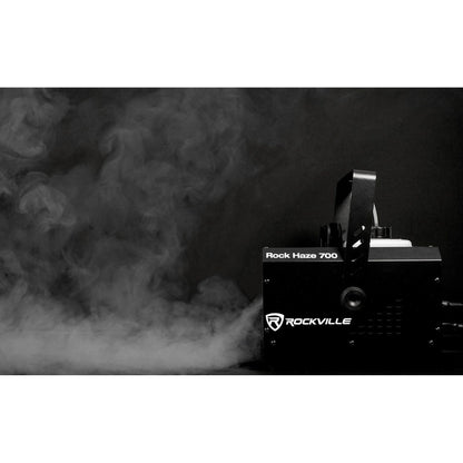 ROCKHAZE 700 CFM DMX Water Based DJ/Club Haze Machine+(3) Gal Fluid