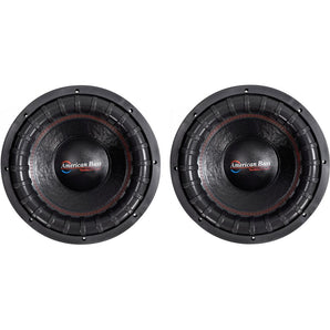 (2) American Bass XFL-1244 2000w 12" Competition Car Subwoofers w/3" Voice Coils