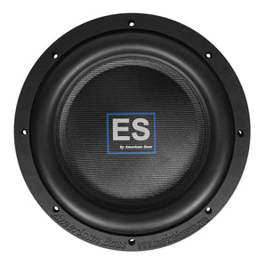 American Bass ES 1044 10" 1000w Shallow Slim Subwoofer+Sealed Sub Box Enclosure