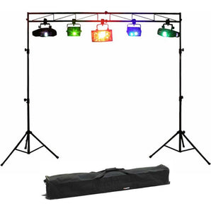 Odyssey LTMTS8 8' Foot Wide Mobile DJ Lighting Truss w/ 2 Tripods+Carry Bag