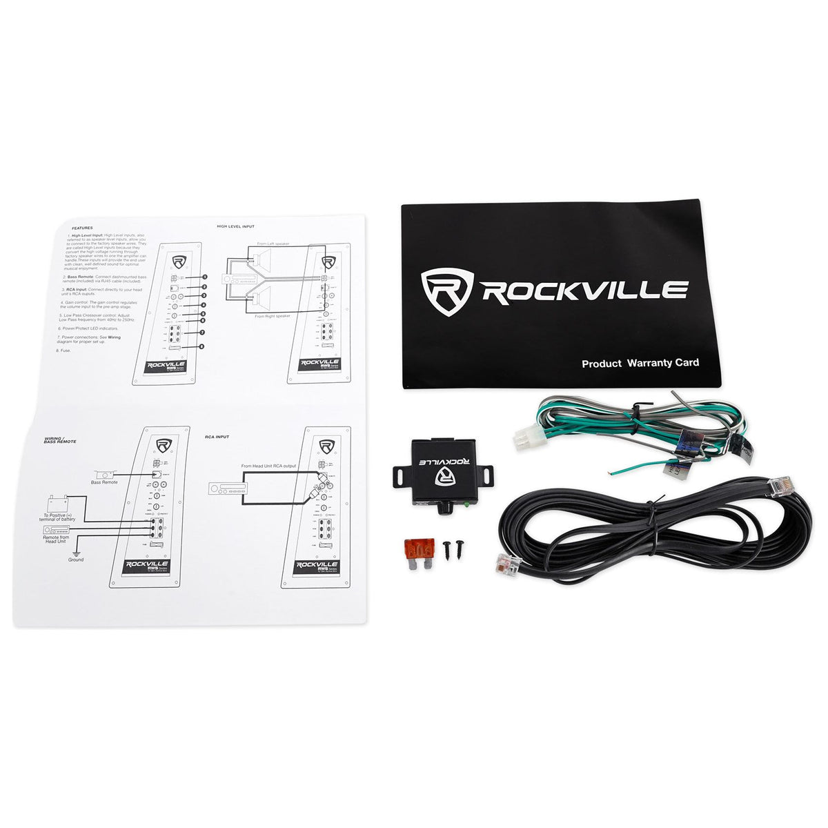 RWS12CA + RWK81 8 AWG Amp Kit Bundle