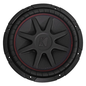 (2) Kicker 43CVR122 COMPVR 12" 1600 Watt Car Subwoofers+Vented Sub Box Enclosure