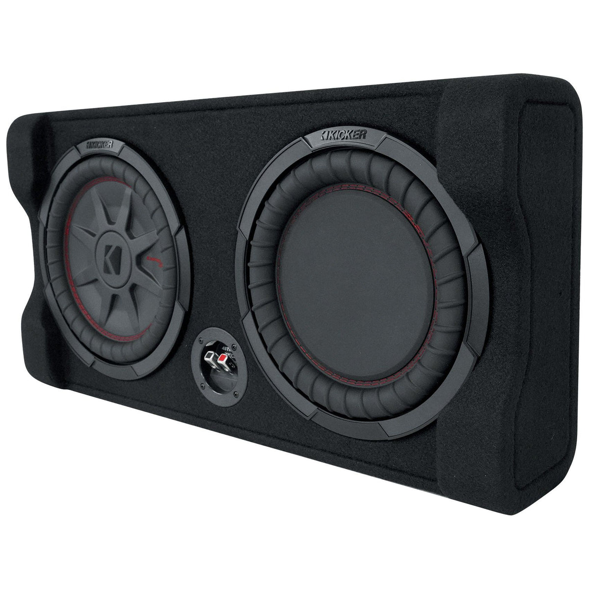 KICKER 48TRTP102 TRTP 10" 800w Down Firing Subwoofer Enclosure+Passive Radiator