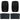 (2) Rockville SPGN154 15" 3200W DJ PA Speakers 4-Ohm+Weatherproof Speaker Bags