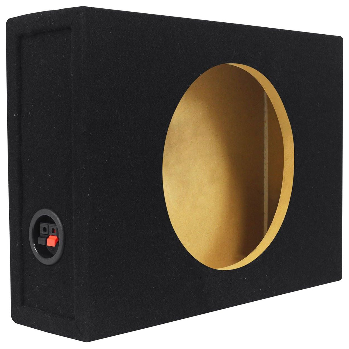 CompRT 1000W 12" Shallow Subwoofer + Sealed Enclosure + dB12 Amplifier + Amp Kit