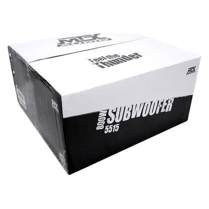 5515-44 15" Subwoofer Pair with Krypton-M2 Amplifier and Wiring Kit