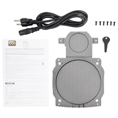V6S4-NA 6" Powered Studio Monitor + Mic + Mount + Shield + Headphones + Pads