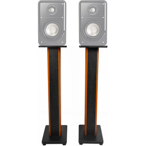 (2) 36" Bookshelf Speaker Stands For Polk Audio S20 Bookshelf Speakers