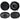 Pair American Bass SQ 5.25"+SQ 6.9" Car Audio Speakers with Neo Swivel Tweeters