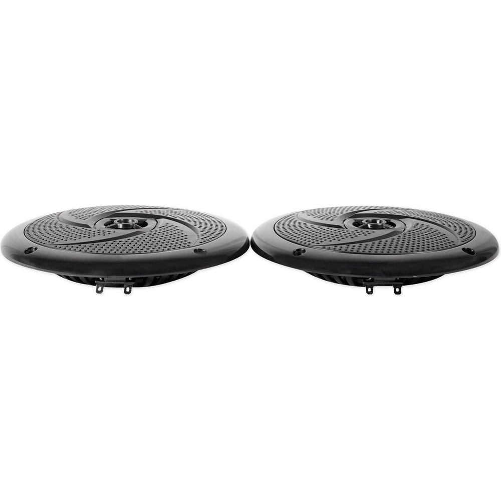 6.5" Rockville Speakers in Kick Panel Enclosures for Ranger XP1000