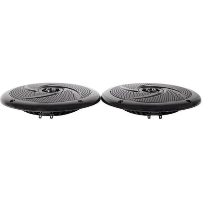 6.5" Rockville Speakers in Kick Panel Enclosures for Ranger XP1000
