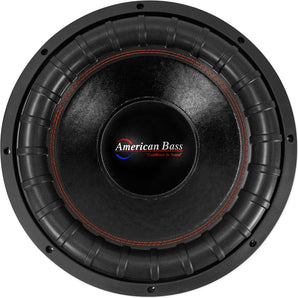 American Bass XFL-1544 2000w 15" Competition Car Subwoofer 3" Voice Coil/200Oz