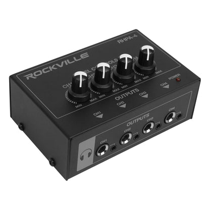 BPHS1 Over-Ear Broadcast Headphones+Studio Headphones+4-Way Amp
