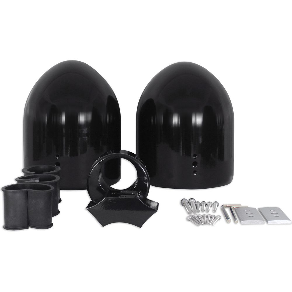 DMAC80B Black 2-Pack + 8" Neoprene Covers Bundle
