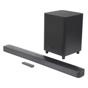 JBL Bar 5.1 Surround Sound MultiBeam Bluetooth Soundbar+10" Wireless Subwoofer