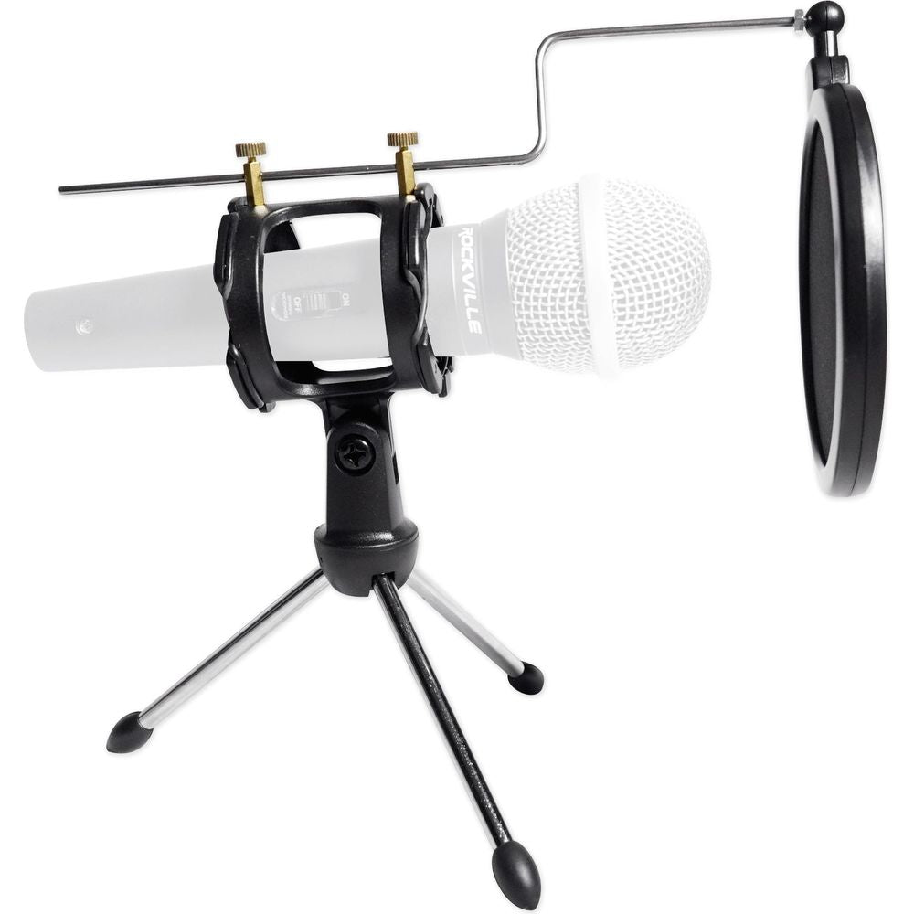 Gaming Twitch Stream Bundle w/ Soundcraft Mixer+Headphones+Mic+Stand