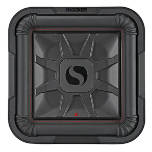 KICKER 46L7T122 12" 1200 Watt L7T Subwoofer Solo-Baric Sub+Vented Sub Enclosure