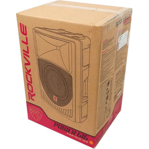 Rockville Pro Dual 8" Karaoke Machine/System 4 Youtube/iPad/iPhone/Laptop/Tablet