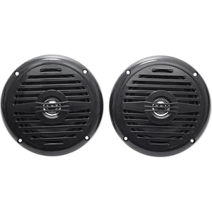 Pair Rockville MS525B 5.25" 400 Watt Waterproof Marine Boat Speakers 2-Way Black