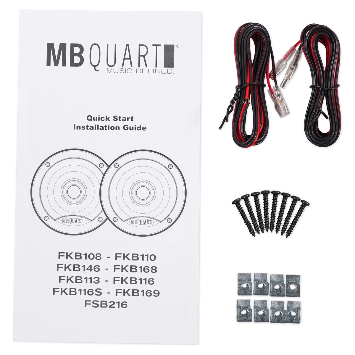 3.5" Front Door Speaker Replacement Kit For 2005-2013 Chevy Corvette