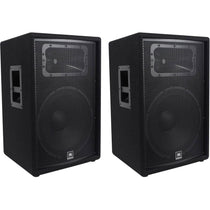 JRX215 15" Two-Way Passive PA Speakers, Pair