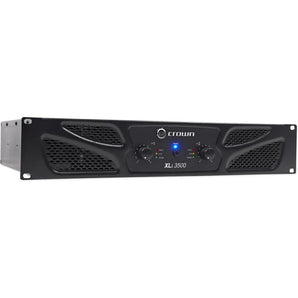 Crown Pro XLi3500 2700w 2-Ch PA Amplifier+Audio Technica Microphone+Headphones
