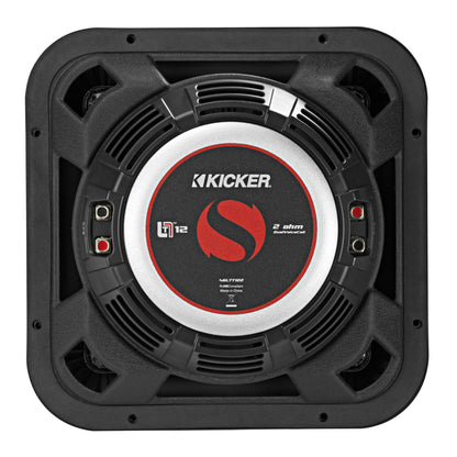 KICKER 46L7T122 12" 1200 Watt L7T Car Subwoofer, Solo-Baric Sub L7T122 DVC 2-ohm