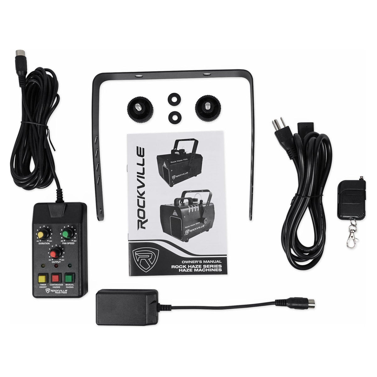 ROCKHAZE 700 CFM DMX Water Based DJ/Club Haze Machine+(3) Gal Fluid