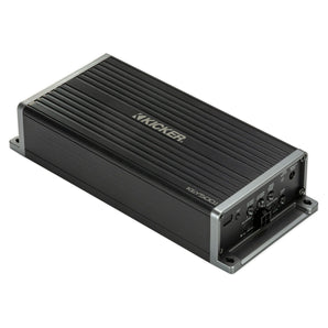 KICKER KEY5001 500 Watt Smart Mono Amplifier w/Bass Processor+Amp Kit 47KEY5001